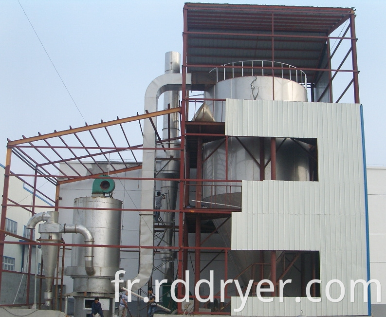 Nozzle Spray Drier Pressure Spray Dryer in Chemical Industry